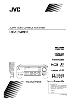 JVC RX-1024-VBK-Owners-Manual 